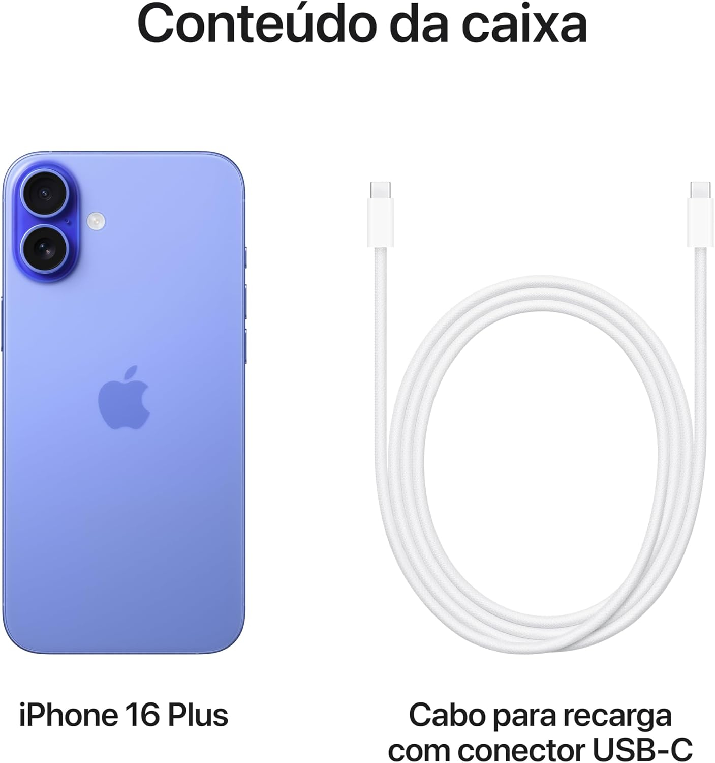 Apple iPhone 16 Plus (128 GB) – Branco - Imagem 11
