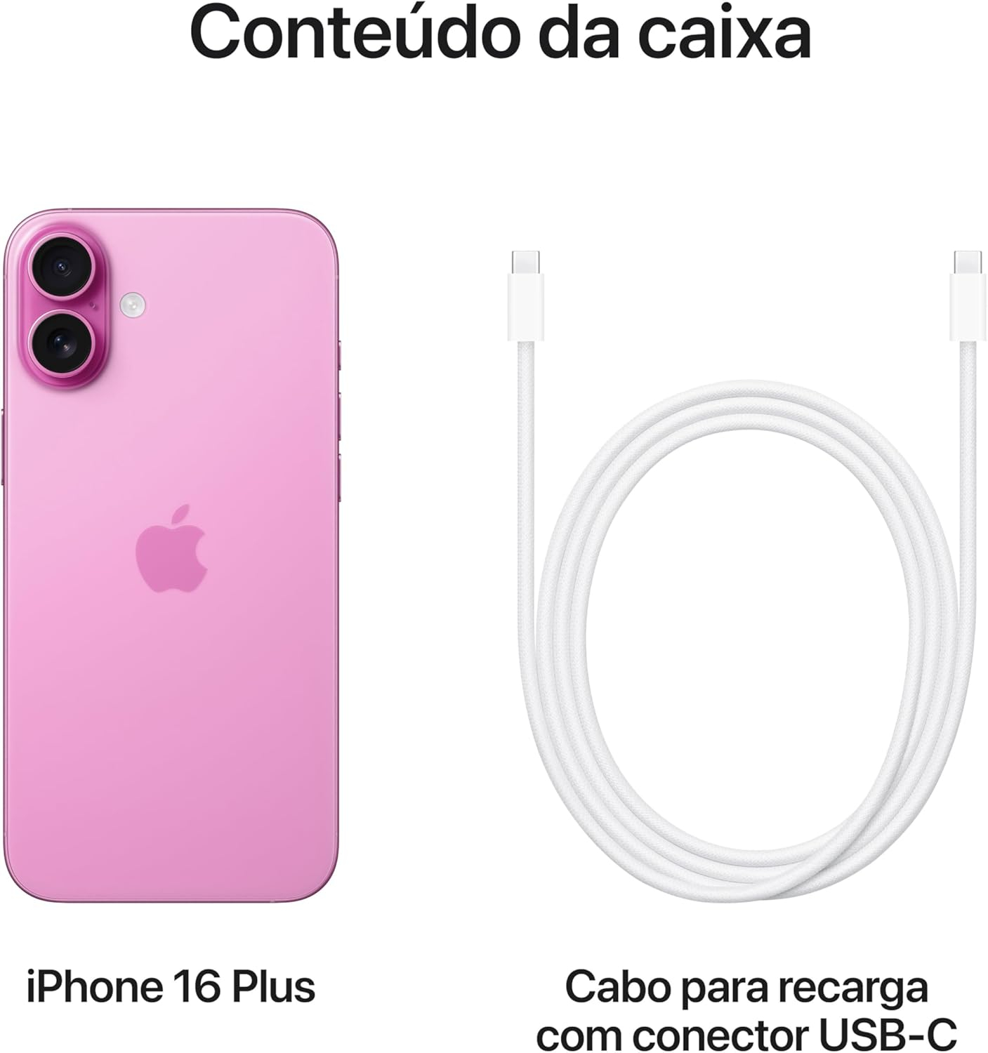 Apple iPhone 16 Plus (128 GB) – Branco - Imagem 15