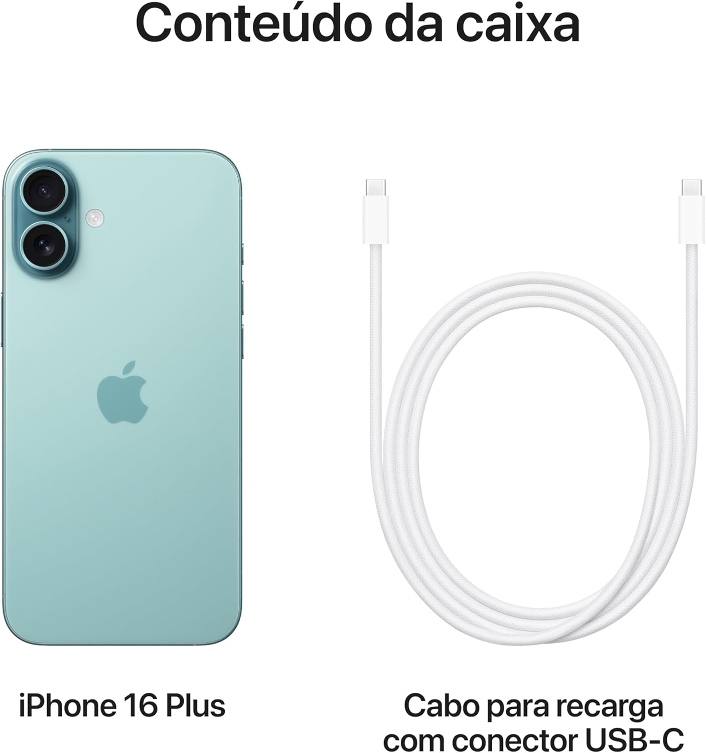 Apple iPhone 16 Plus (128 GB) – Branco - Imagem 19