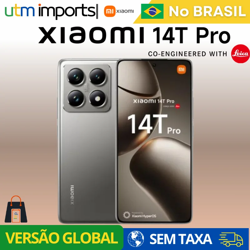 Xiaomi 14T PRO, Mi 14T PRO, Global Version, Smartphone, AMOLED, Leica, Local Stock - Imagem 6