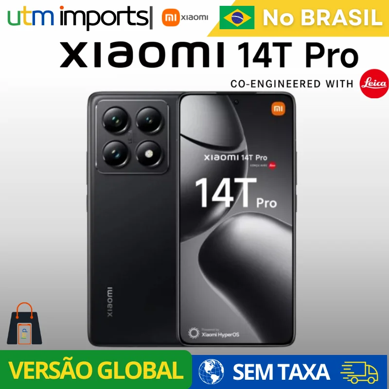 Xiaomi 14T PRO, Mi 14T PRO, Global Version, Smartphone, AMOLED, Leica, Local Stock - Imagem 5
