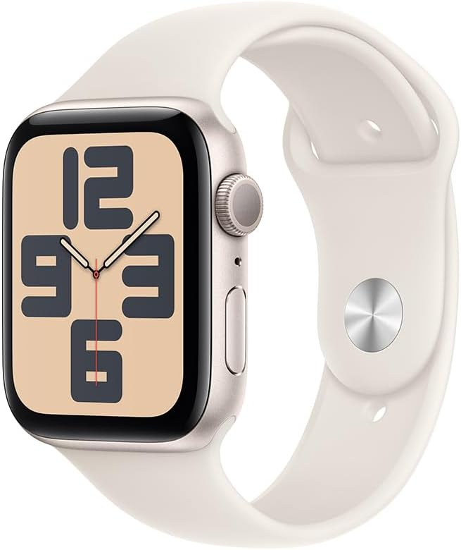 Apple Watch SE GPS • Caixa estelar de alumínio – 40 mm • Pulseira esportiva estelar – P/M - Imagem 32